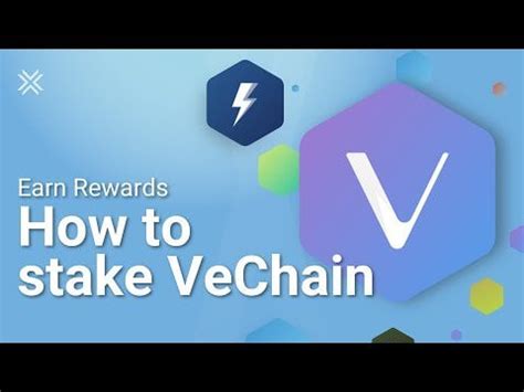 vechain wallet staking|VeChain Staking: How to Stake VeChain .